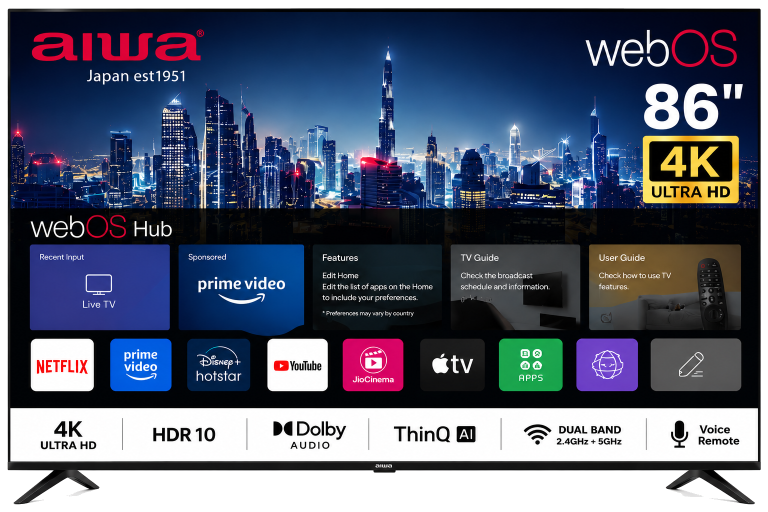 86" WebOS LED TV